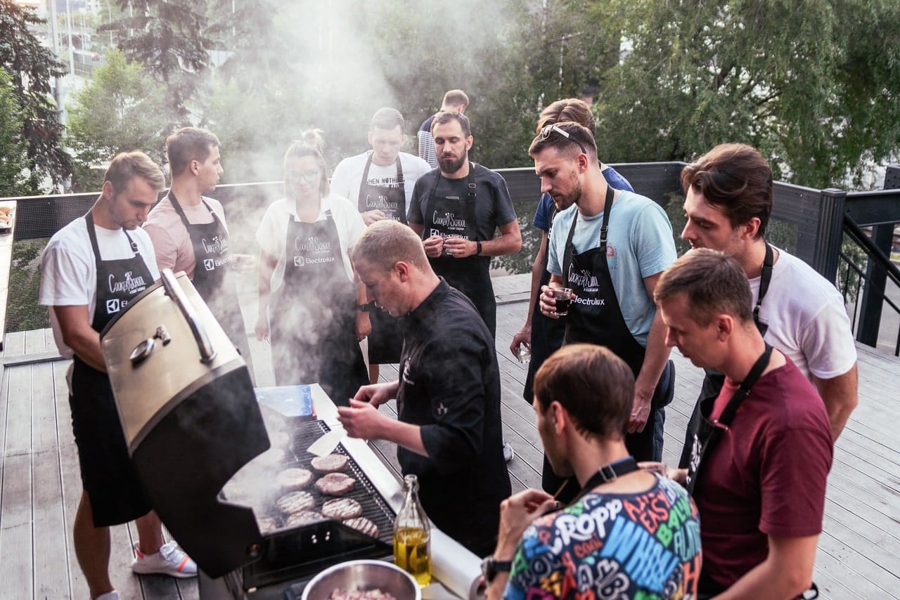 Барбекю паті в самому центрі Києва