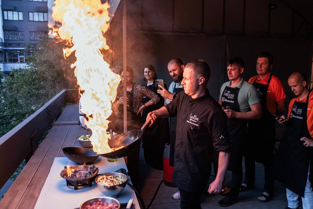 Гриль-вечірка вдома