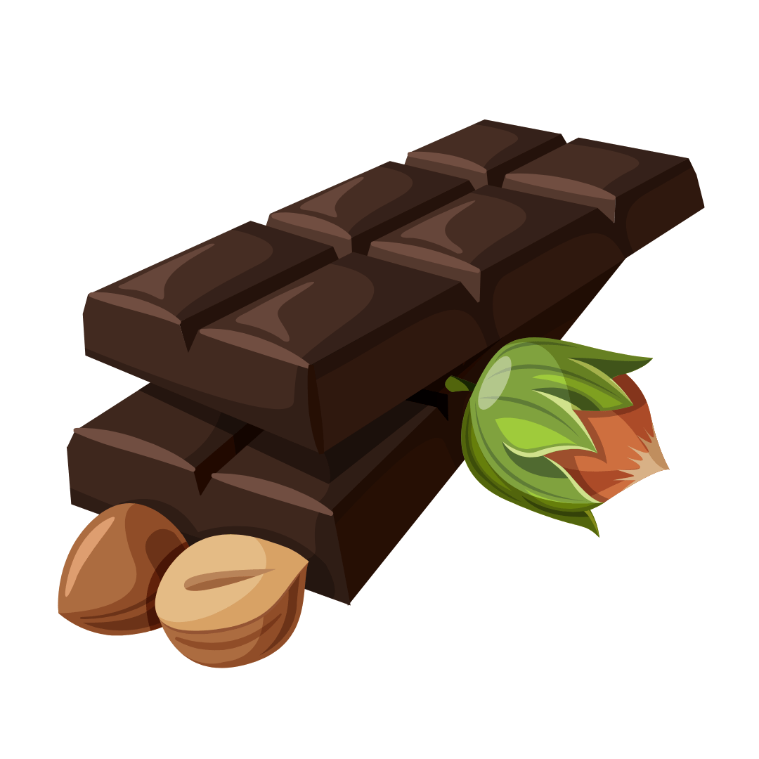 Натуральні шоколадні цукерки та шоколадні плитки з нанесенням логотипу.