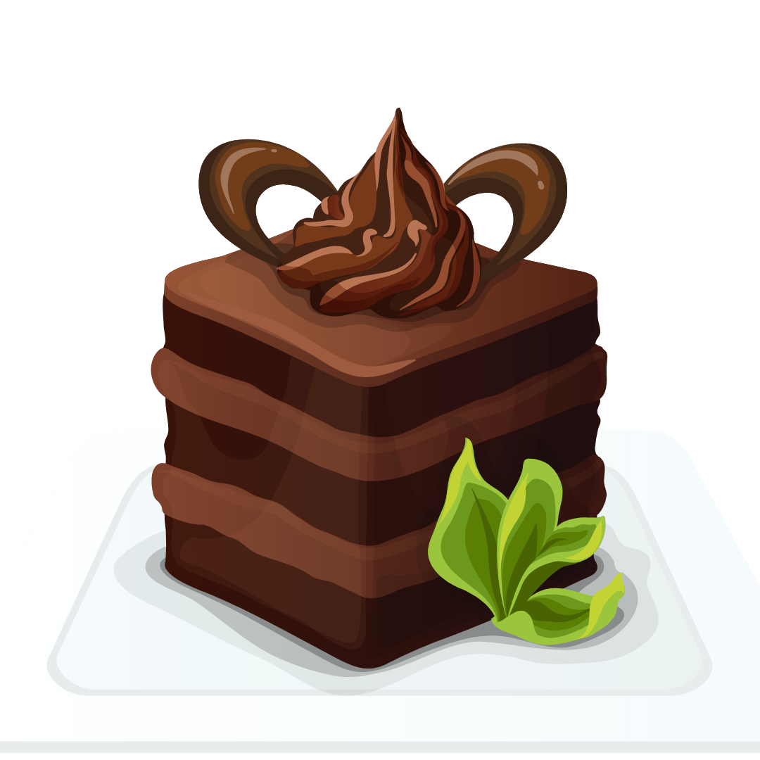 Порційні десерти і торти з різноманітними начинка з ягід та фруктів.